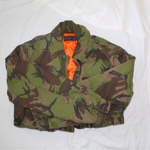 Abercrombie and Fitch Camo Jacket Size Medium